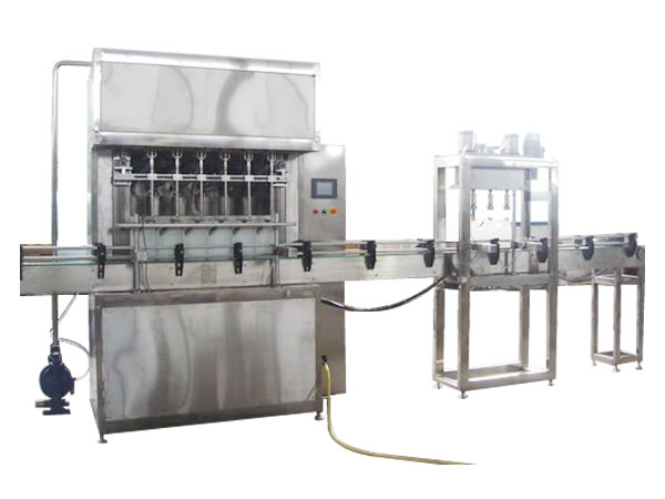 Lubricant filling line